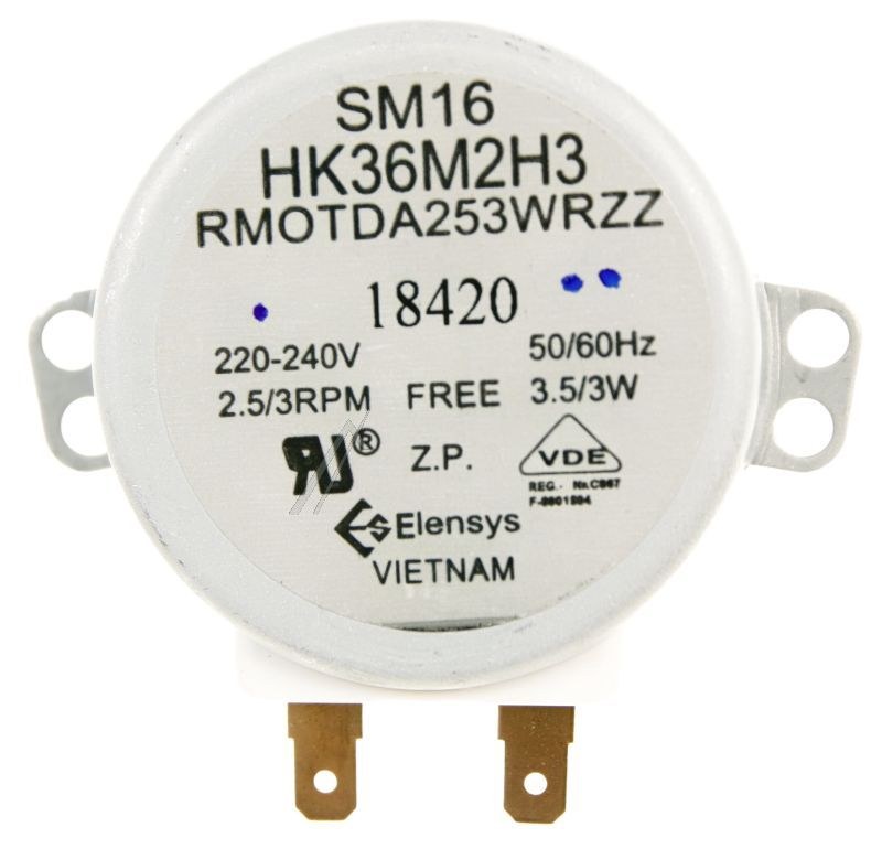 Motor vrtljivega krožnika SM16 HK36M2H3 | SHARP RMOTDA253WRZZ