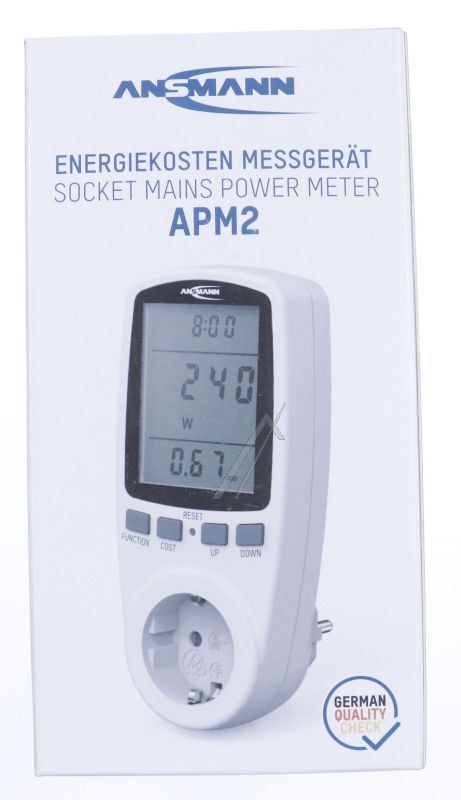APM2 1260-0007 ENERGIEKOSTENMESSGERÄT VERBRAUCHSRECHNER EINSPEISEMESSUNG MAX. 3680W